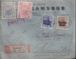 POLAND Przedborz 1917 Fi 1-2 Cover Front Only - Variedades & Curiosidades