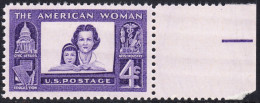 !a! USA Sc# 1152 MNH SINGLE W/ Right Margin - American Women - Nuovi