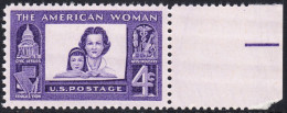 !a! USA Sc# 1152 MNH SINGLE W/ Right Margin - American Women - Unused Stamps