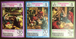 New Hebrides 1976 Christmas MNH - Unused Stamps