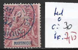 MARTINIQUE 41 Oblitéré Côte 30 € - Used Stamps