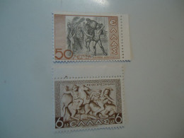 GREECE  MNH 2 STAMS HISTORICAL - Autres & Non Classés