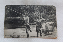 Cpa 1921, Sakais And Their Blow Pipes, Malaisie, Malaysia - Malaysia