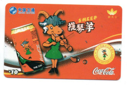 Coca Cola Zodiaque Zodiac Télécarte Chine  Phonecard  (W 622) - Chine