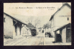 CPA 73 - LES ECHELLES - LA GARE ET LE GRAND SON - Les Echelles