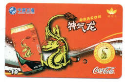 Coca Cola Zodiaque Zodiac Télécarte Chine  Phonecard  (W 625) - Chine