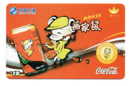 Coca Cola Zodiaque Zodiac Télécarte Chine  Phonecard  (W 626) - Chine