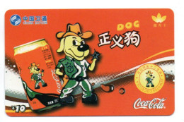 Coca Cola Zodiaque Zodiac Télécarte Chine  Phonecard  (W 627) - Cina