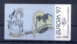 Greece 1997 Europa Issue BOOKLET (B32) MNH VF. - Libretti