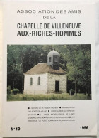 Chapelle De Villeneuve Aux Riches Hommes - Non Classés