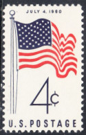 !a! USA Sc# 1153 MNH SINGLE - 50-Star-Flag - Ungebraucht