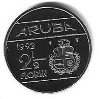 *Aruba  2,5 Florin   1992 Km 6   Bu - Aruba