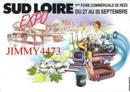 CPM - SUD LOIRE EXPO - 1ère FOIRE COMMERCIALE DE REZE Du 27 Au 30 Sept. - Edit. Association Rezé Sud-Loire - Foires