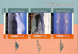 A7610 - GUINE BISSAU - ERROR MISPERF Stamp Sheet - 2021 Volcanoes - Volcanes