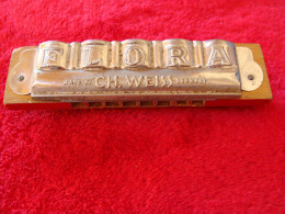 Harmonica FLORA / Ch. Weiss 50's - Instruments De Musique