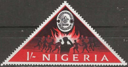 NIGERIA 1963 11th World Scout Jamboree - 1s. Campfire MNH - Nigeria (1961-...)