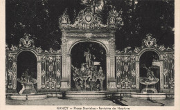 FRANCE - Nancy - Vue Générale De La Place Stanislas - Fontaine De Neptune - Carte Postale Ancienne - Nancy