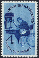 !a! USA Sc# 1155 MNH SINGLE (a3) - Handicapped - Nuovi