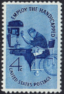!a! USA Sc# 1155 MNH SINGLE (a3) - Handicapped - Unused Stamps