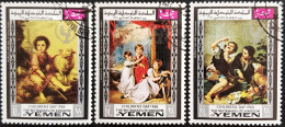 Yémen Royaume 1968 Airmail - UNICEF - Journée Mondiale De L'Enfance  Stampworld N° 636 Et 638 Série Complète - Yemen