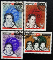 Yémen Royaume 1969 Mission Apollo 8 - 1ère Orbite Lunaire   Stampworld N° 687 à  690 - Yemen