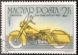 Hungria 1985 CTO / Harley Davidson / Hungary / Hongrie / Motorcycles / Motocyclettes / Motorräder - Motorfietsen