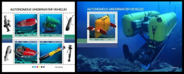 Sierra Leone  2023 Autonomous Underwater Vehicles. (430) OFFICIAL ISSUE - Duikboten