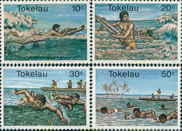 723346 HINGED TOKELAU 1980 DEPORTES - Tokelau