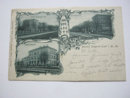 HAGENOW , 3 Bahnhöfe  , Seltene   Karte Um 1903 - Hagenow