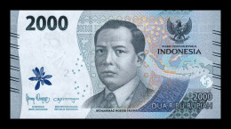 Indonesia 2000 Rupiah 2022 (2023) Pick 163b Sc Unc - Indonesia