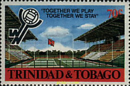 723351 HINGED TRINIDAD Y TOBAGO 1980 TORNEO MUNDIAL DE NETBALL - Trinidad Y Tobago (1962-...)