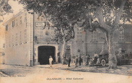 OLLIOULES (Var) - Hôtel Carbonnel - Fontaine - Ecrit (2 Scans) - Ollioules