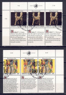 UNO Wien 1991 - Menschenrechte (III), Nr. 123 - 124 Zd., Gestempelt / Used - Usados