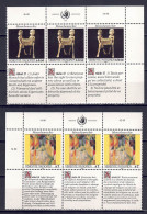 UNO Wien 1991 - Menschenrechte (III), Nr. 123 - 124 Zd., Postfrisch ** / MNH - Nuevos