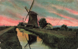 ARTS - Tableau - Watermolen Bij Overschie - Moulin - Carte Postale Ancienne - Paintings