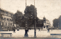 Torino - Giardini Di Piazza Carlo Felice E Monumento A Mon. D' Azeglio - Lugares Y Plazas