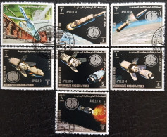 Yémen Royaume 1969 Apollo Program For Exploration Of The Moon  Stampworld N° 761 à 766_768 - Yemen