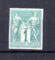 France Colonies 1877 Old Sage Stamp (Michel 24) Nice Unused/MLH - Sage