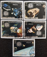 Yémen Royaume 1969 Apollo Program For Exploration Of The Moon  Stampworld N° 769_772 à 775 - Yemen