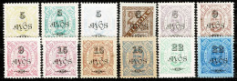 Timor, 1902, # 85/96, MNG - Timor