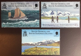 South Georgia 2000 Shackleton Expedition Ships MNH - Südgeorgien