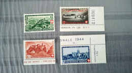 Switzerland Mi.431/434 ** Pro Patria 1944. - Unused Stamps