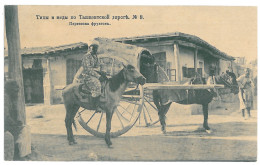 U 25 - 15428 TASHKENT, Ethnics With Cart, Uzbekistan - Old Postcard - Unused - 1916 - Oezbekistan