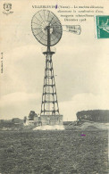 VILLEBLEVIN - La Machine élévatoire, éolienne. - Water Towers & Wind Turbines