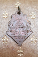 Belle Médaille Belge "Cortège Des Saisons Et Des Lumières / Ixelles 1910" Belgique - Hangers