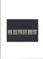 Belgique Service S 1/6 MNH Et MH (Ri) - Ungebraucht