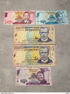 Lot De 5 Billets Du Malawi Différents / Vendu En L’état - Malawi