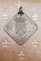 Belle Médaille Belge "Souvenir Du Centenaire De La Royale Harmonie Dour 1806-1906" Grav. Paul Fisch - Belgique - Pendentifs