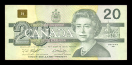 Canadá 20 Dollars Elizabeth II 1991 Pick 97d Mbc Vf - Kanada