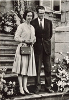 FAMILLE Royale - SM Baudouin I Roi Des Belges Et Dona Fabiola De Mora Y Aragon - Carte Postale Ancienne - Royal Families